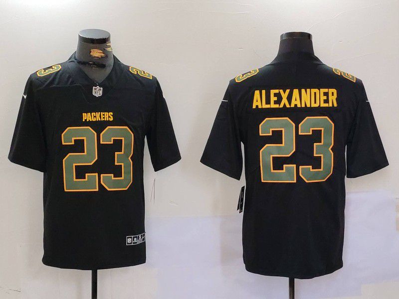 Men Green Bay Packers 23 Alexander Black 2024 Nike Limited NFL Jersey style 2